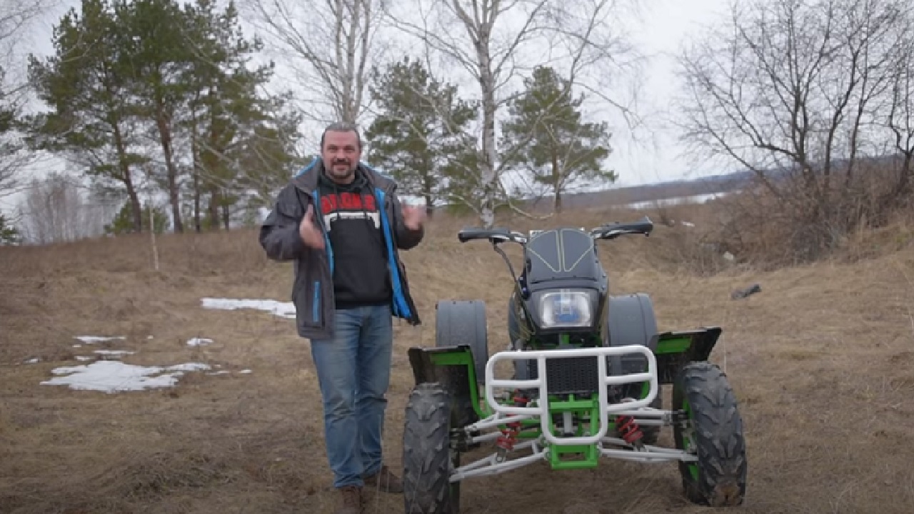 Анонс видео-теста Квадрик из Honda Bros 400 самодельный квадроцикл #ЧУДОТЕХНИКИ №21