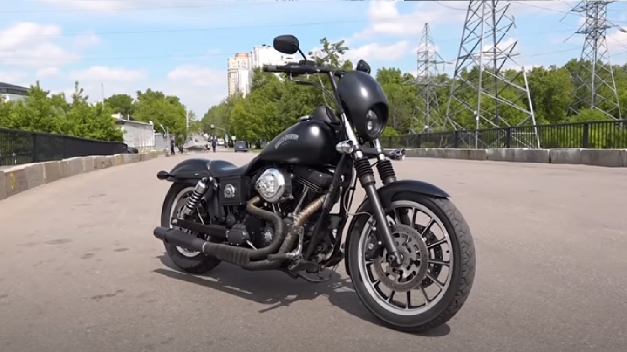 Анонс видео-теста Harley Davidson FXDX Dyna Super Glide Sport: как в "Сыны анархии" #МОТОЗОНА №82