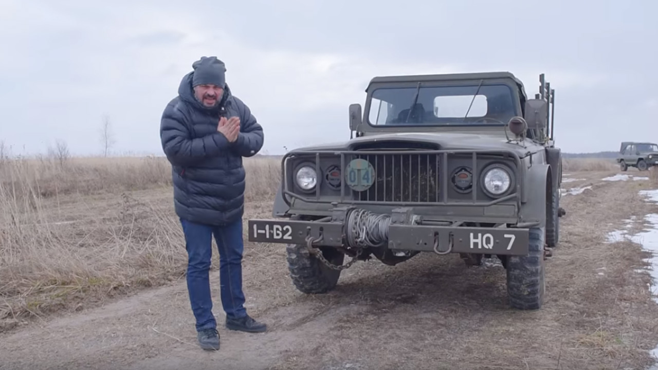 Анонс видео-теста Военный или гражданский? Kaiser Jeep M715 #ЧУДОТЕХНИКИ №36