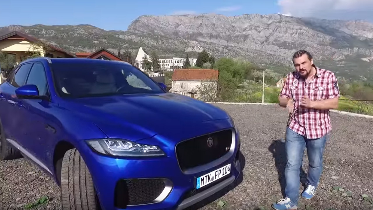 Анонс видео-теста тест-драйв Jaguar F-Pace, первого кроссовера от "Ягуар" #СТОК №8