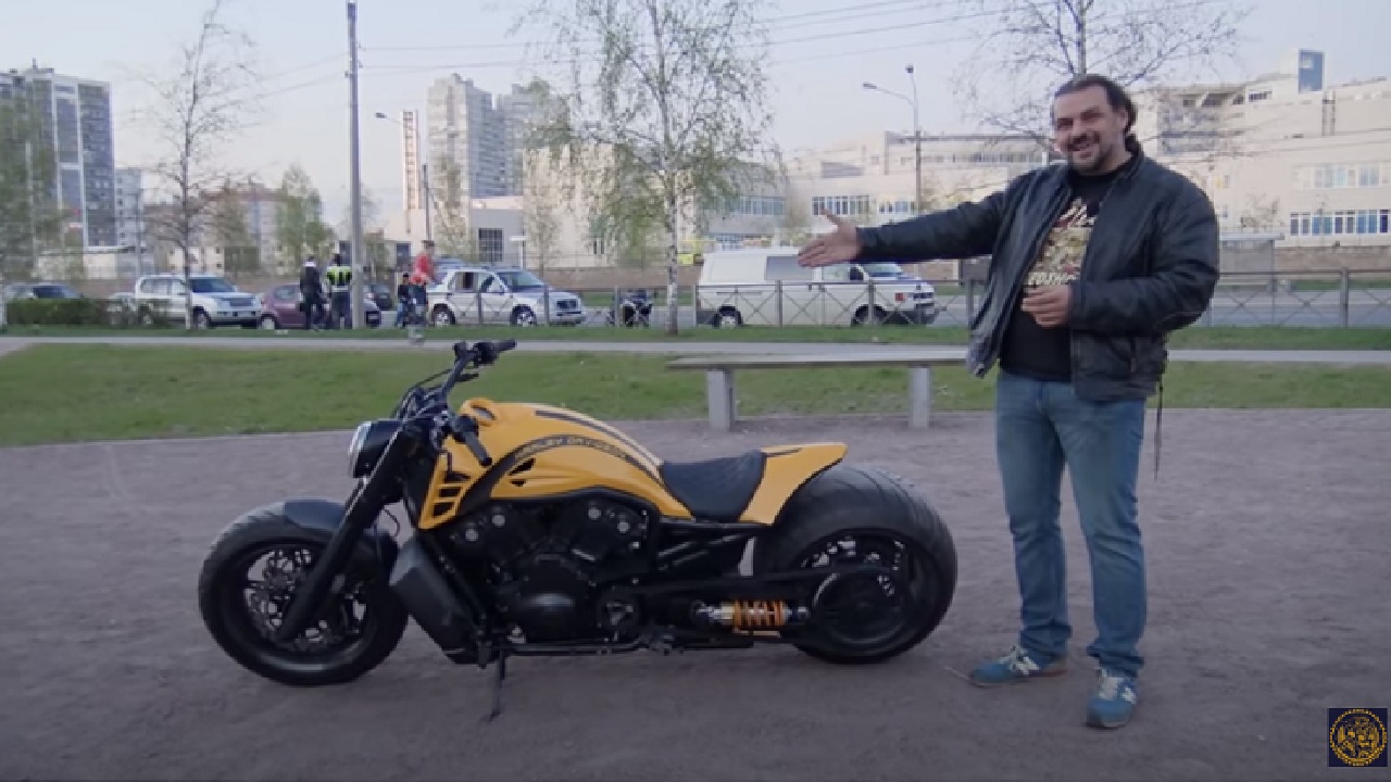 Анонс видео-теста Лучший V-Rod 2017 года. Harley-Davidson V-Rod от Mat Custom #МОТОЗОНА №25