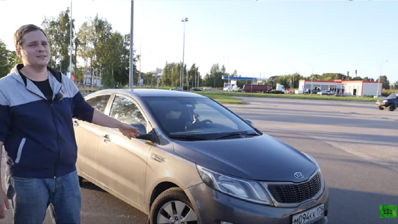 Анонс видео-теста Kia Rio (Волосатый мотороллер оператора Ромы)