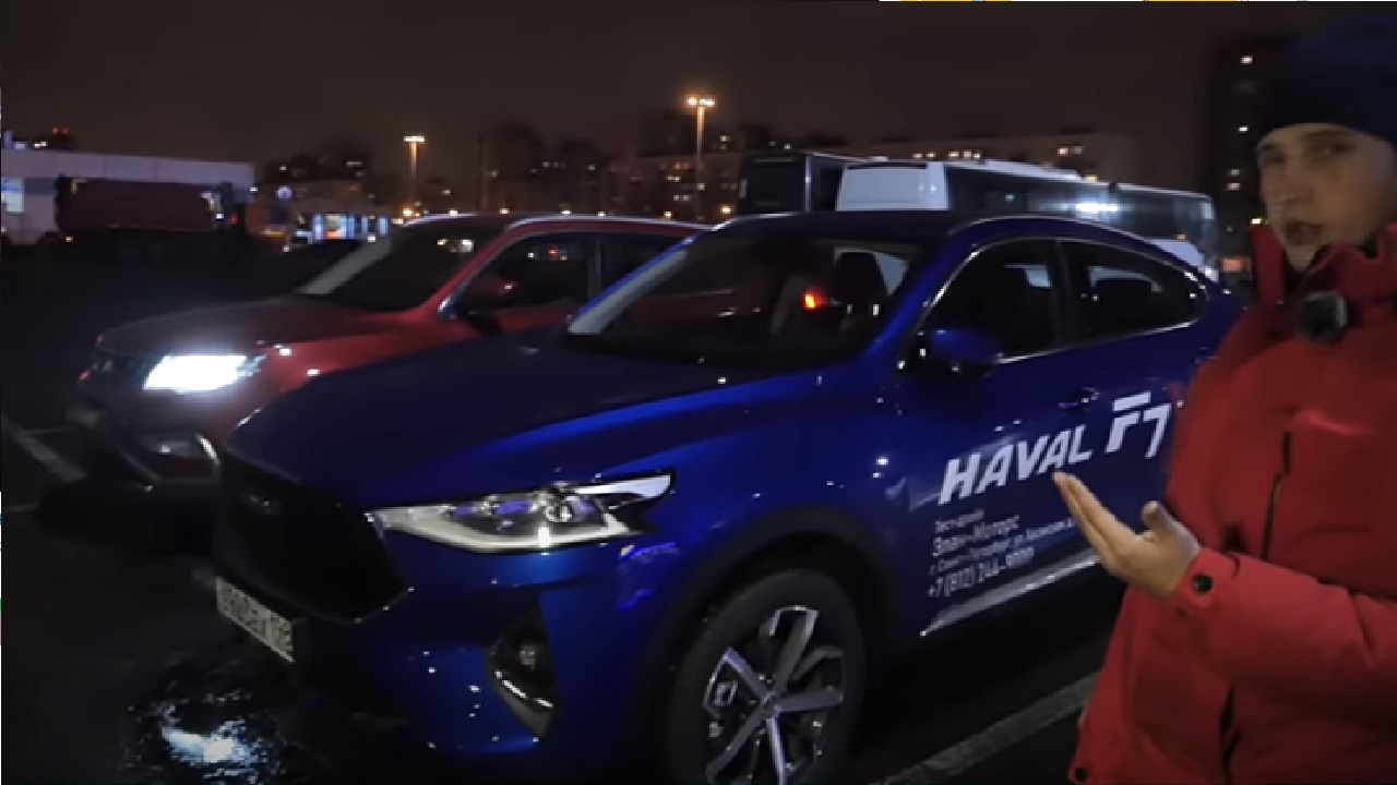 Анонс видео-теста Haval F7X против Geely Atlas. Честно и без хвостов.