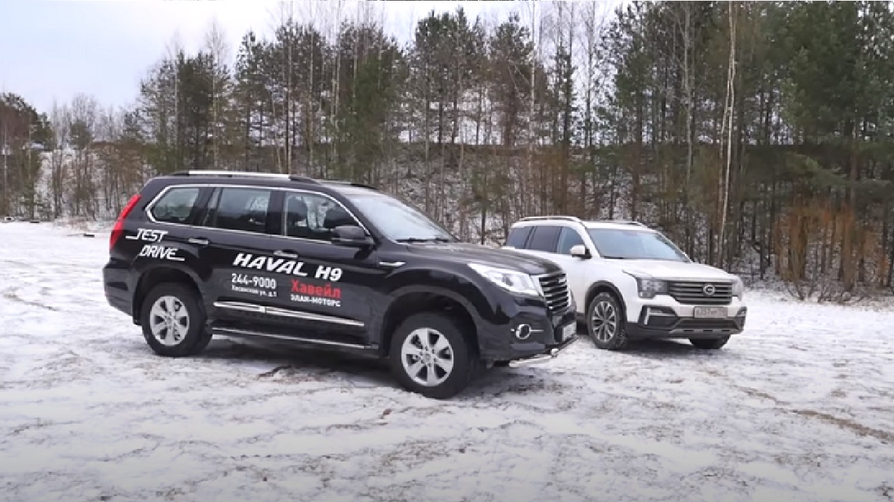 Анонс видео-теста GAC GS8 против Haval H9 (Бонусом бытовое бездорожье)