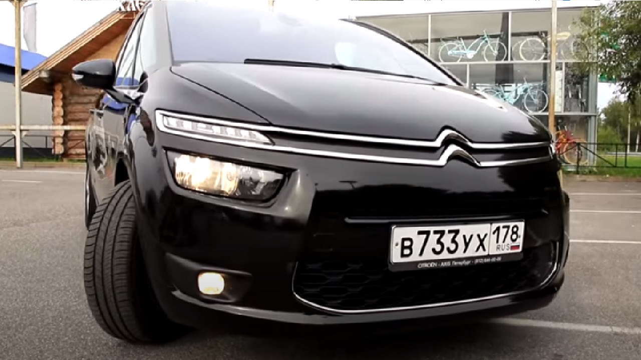 Анонс видео-теста Citroen c4 Grand Picasso (Гранд Пикассо 1.6 ep6) Когда минивэн быстрее БМВ