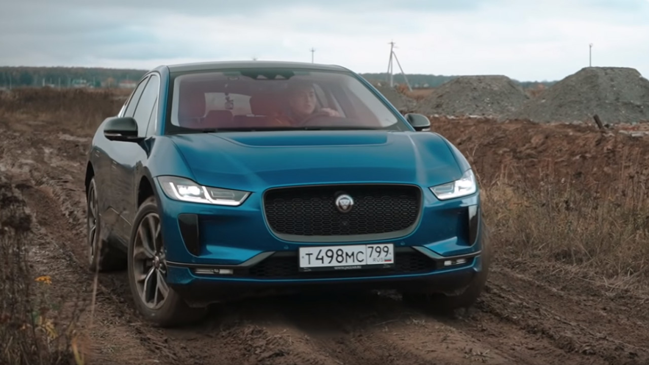 Анонс видео-теста Я просто хотел доехать ДО ДАЧИ! Jaguar I Pace в России