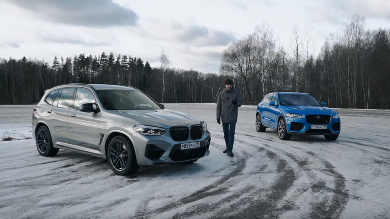 Анонс видео-теста Кроссоверы, которые УДЕЛАЮТ Ferrari! BMW X3 M и Jaguar F Pace SVR!