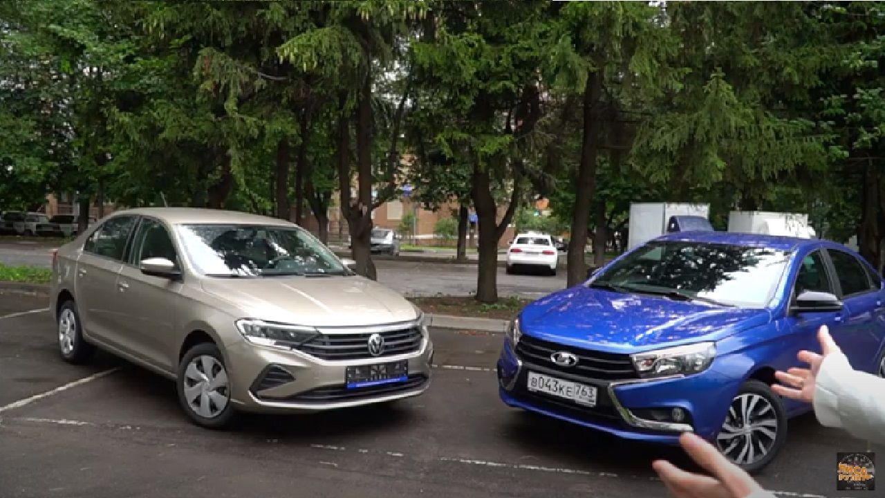 Анонс видео-теста Новый Volkswagen Polo в базе vs Лада Веста ТОП. Жорик Ревазов. Михаил Кульдяев. Clickoncar.