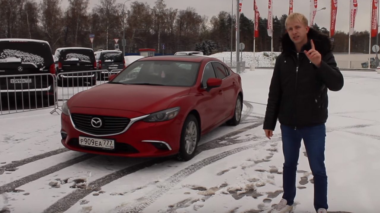 Анонс видео-теста Обновлённая Mazda 6 Executive 2017. Обзор изменений. Шумка. GVC.