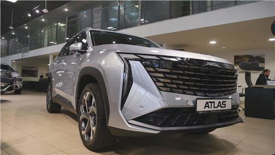 Анонс видео-теста Новый Китайский Geely Atlas L - Показываем как не надо делать на Российском