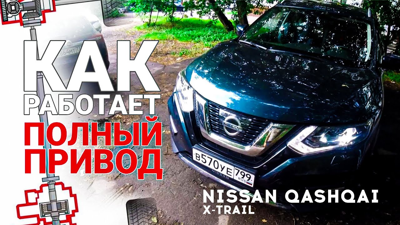 Анонс видео-теста Как работает полный привод Nissan Qashqai / X-Trail