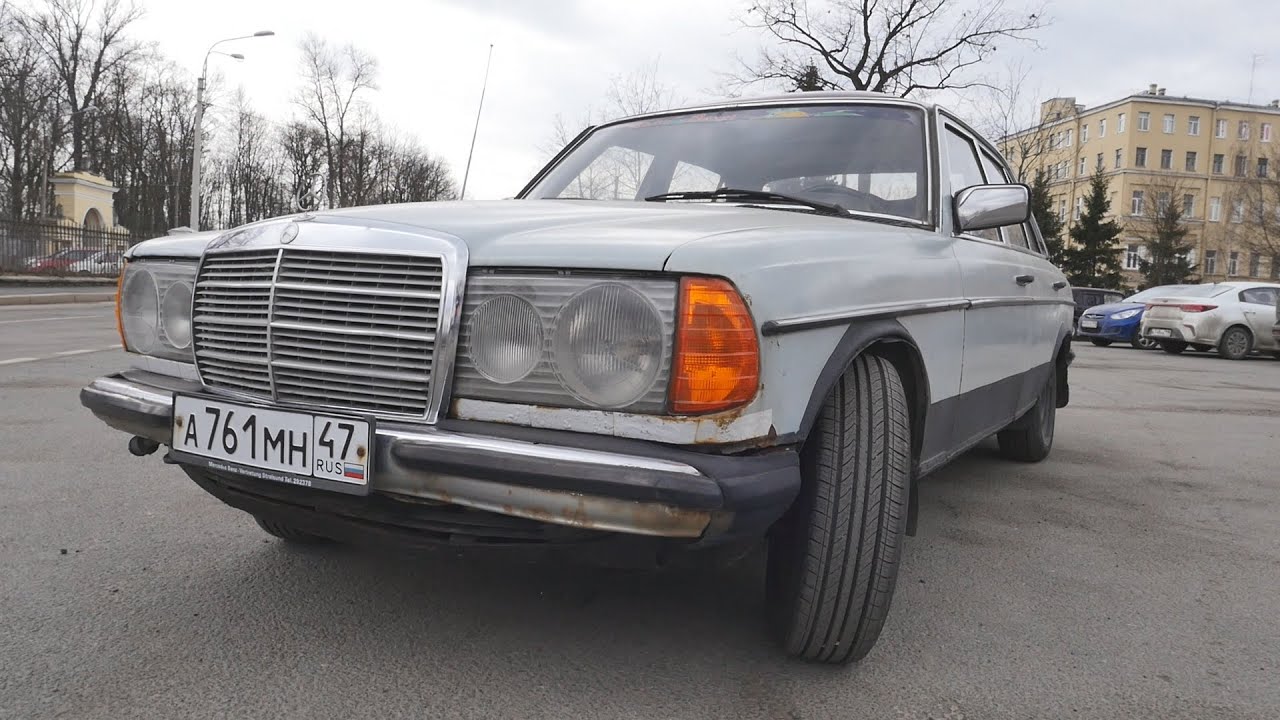 Анонс видео-теста Mercedes w123 с пробегом 700.000 Деда Егора