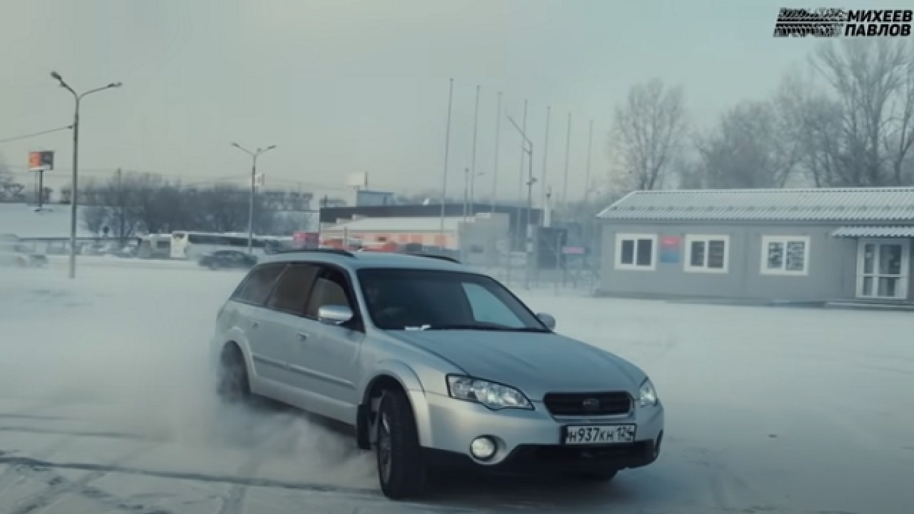 Анонс видео-теста Не скучный и семейный Subaru Outback 2004 - Тачка Бро