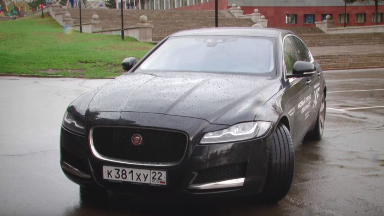 Анонс видео-теста Jaguar XF 2016 - тест-драйв Александра Михельсона