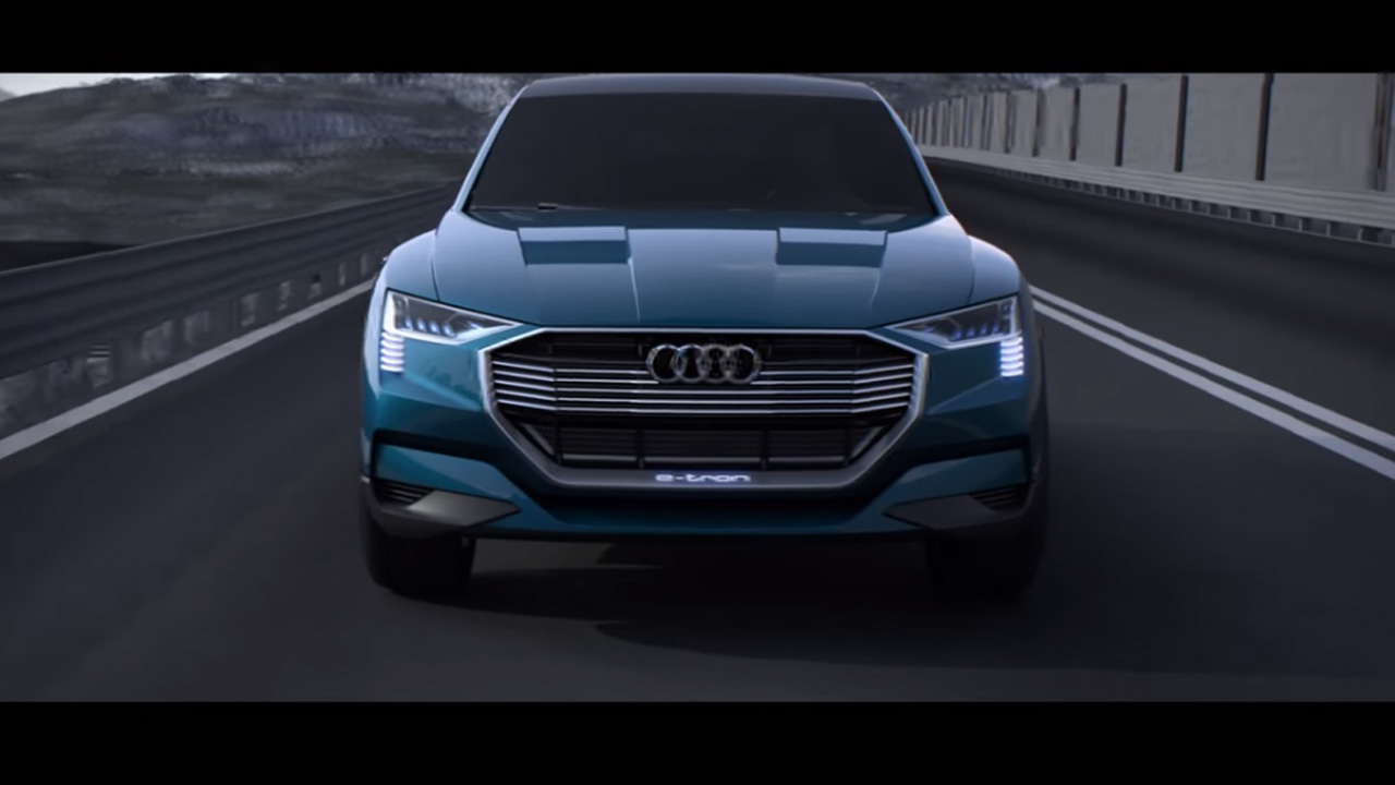 Анонс видео-теста Audi e-tron - премьеры Франкфурт 2015 - обзор Александра Михельсона