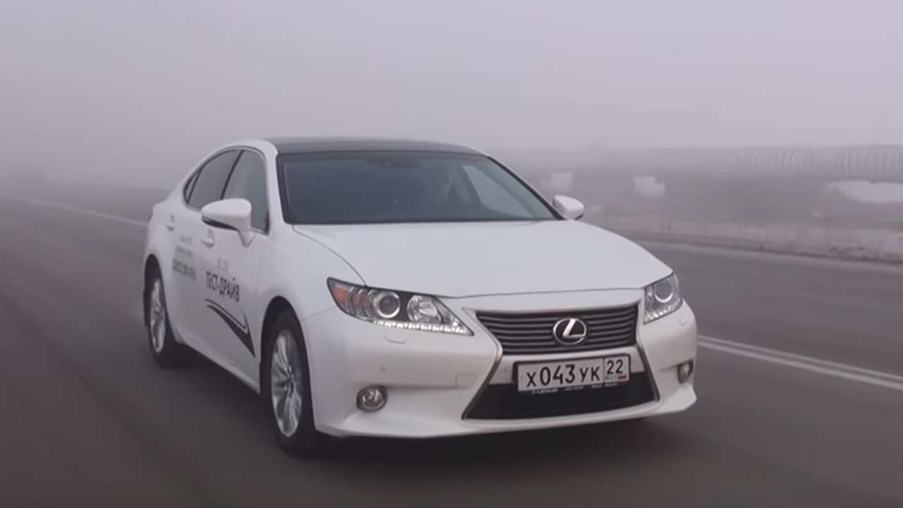 Анонс видео-теста Lexus ES 2013 - тест драйв с Александром Михельсоном. Полная версия