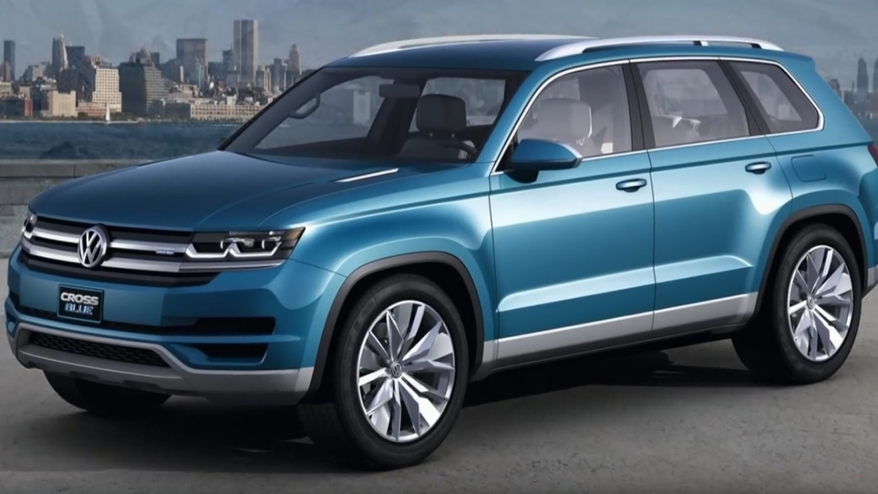 Анонс видео-теста Самый большой Volkswagen - VW Cross Blue - слайд Mihelson.tv