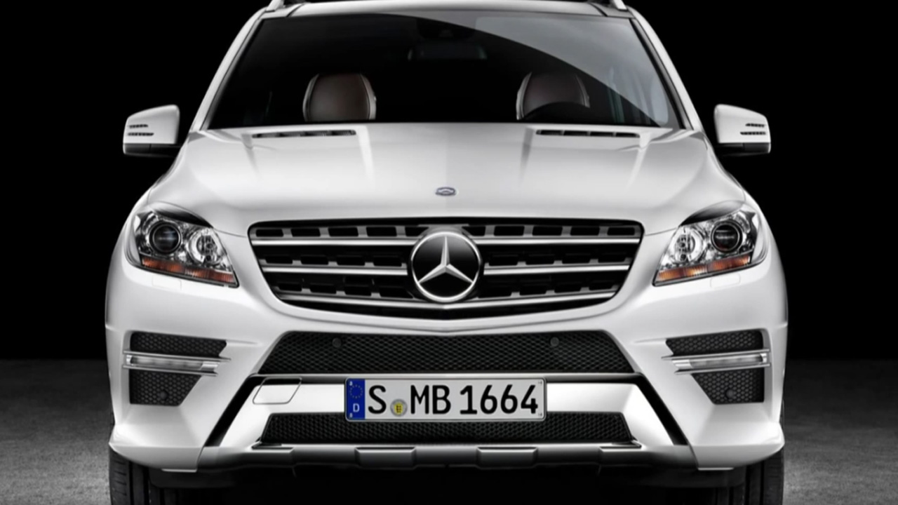 Анонс видео-теста new Mercedes ML 2012 слайд с Александром Михельсоном