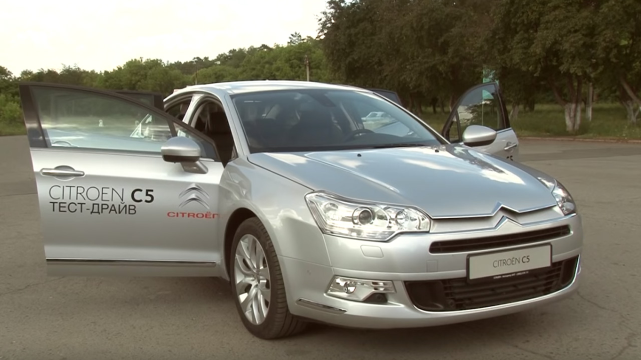 Анонс видео-теста CITROEN C5 часть 1 - тест с Александром Михельсоном