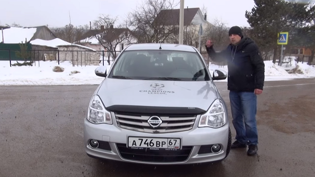 Анонс видео-теста Nissan Almera (Ниссан Альмера) обзор от Энергетика