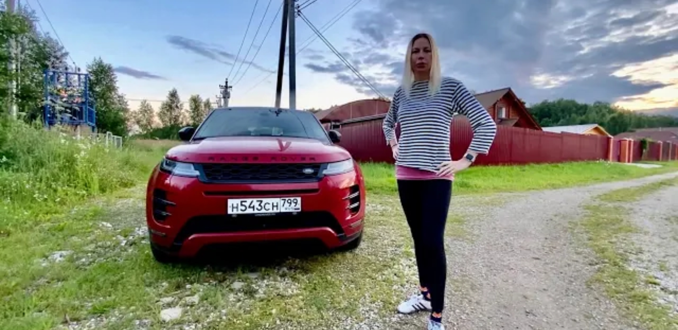 Анонс видео-теста Range Rover Evoque. Прелести и глюки электрики. Лиса рулит