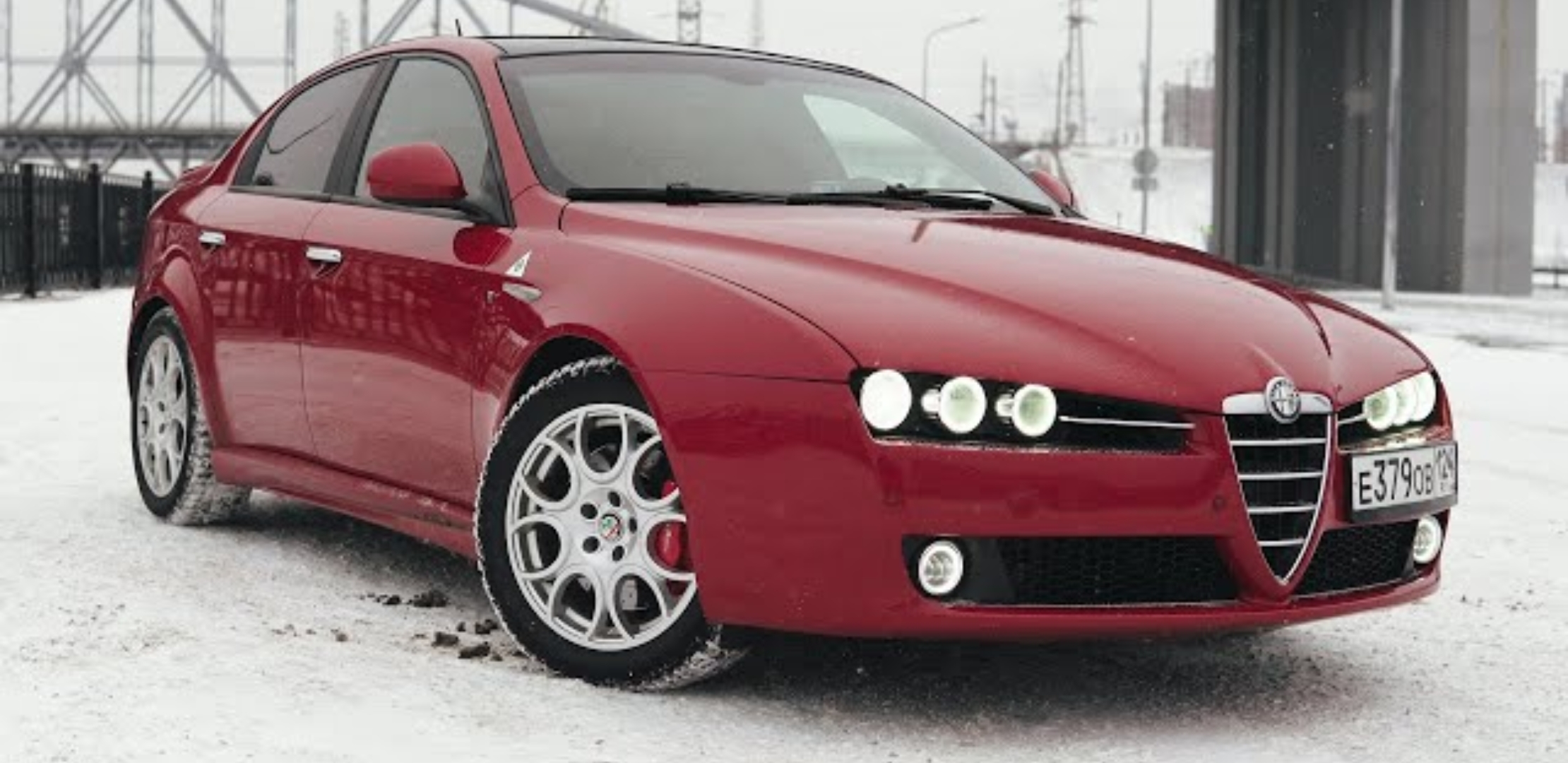 Анонс видео-теста Альфа ромео в сибири — alfa romeo 159 ti