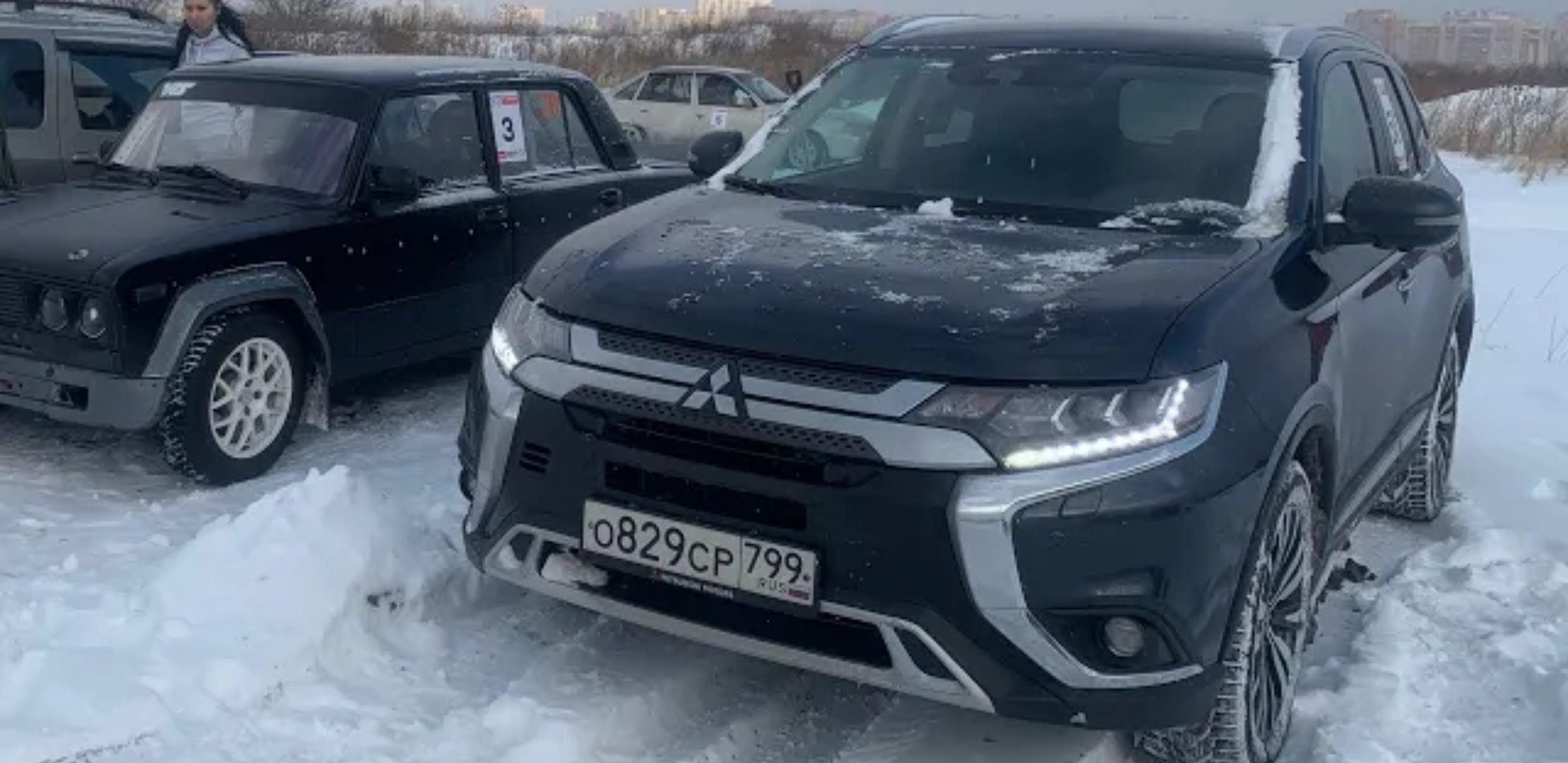 Анонс видео-теста Сел в Mitsubishi Outlander GT 2021, последний V6 на трассе