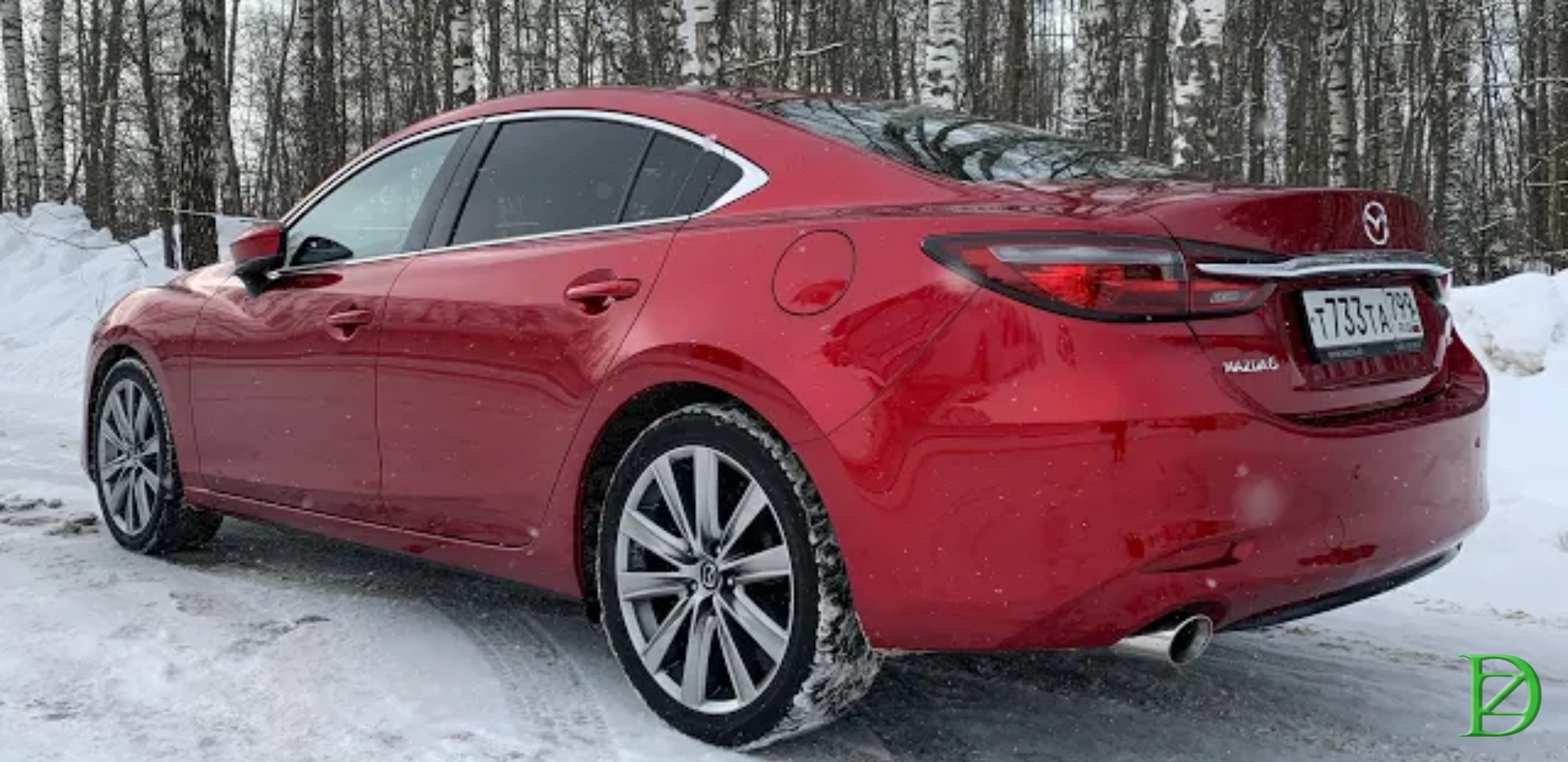 Анонс видео-теста Взял Mazda 6 - во-первых красиво! Во-вторых по трассе летит