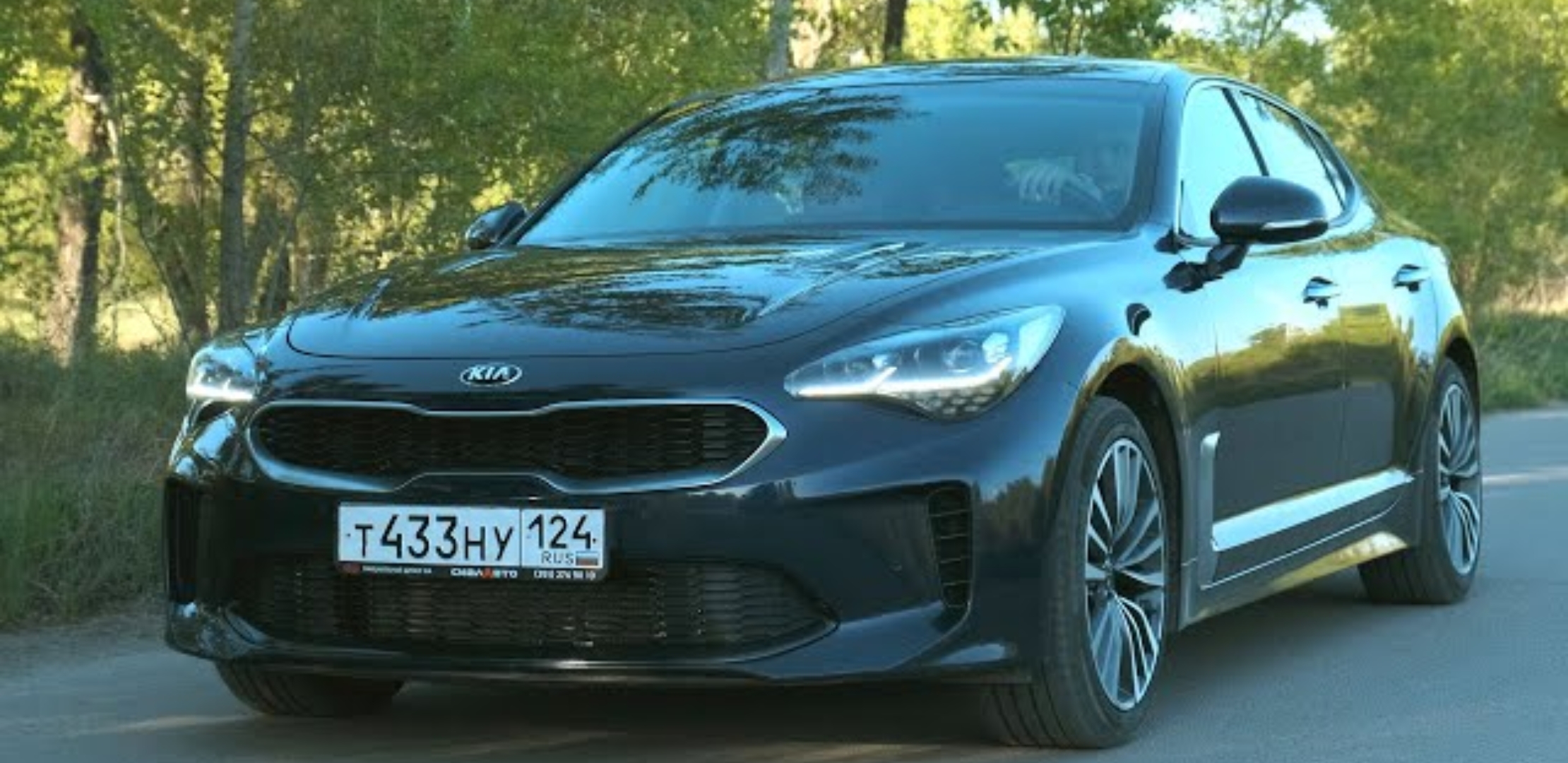 Анонс видео-теста Вроде как бы гонка - Kia Stinger