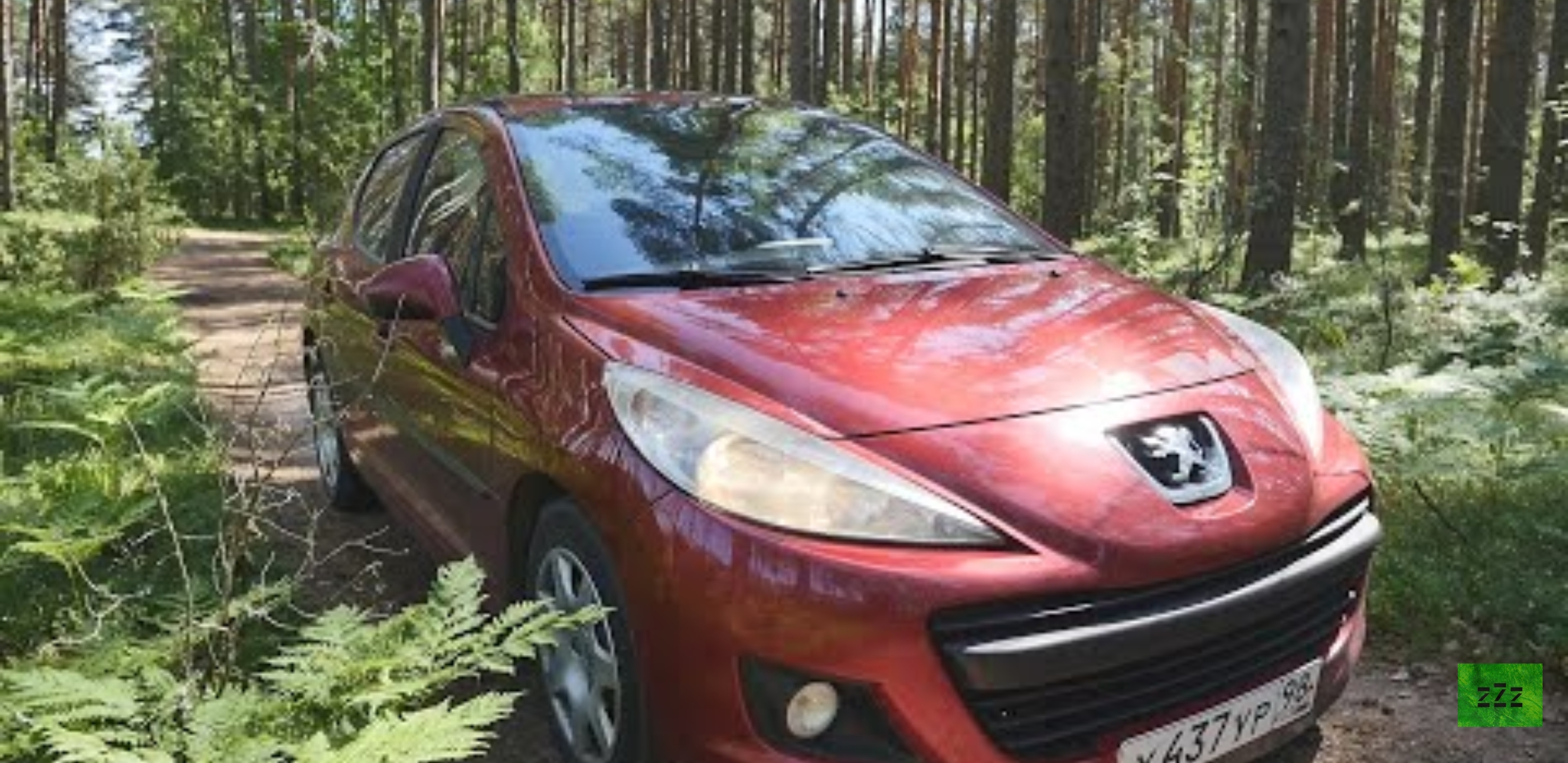 Анонс видео-теста Peugeot 207 Пежо 207 , странный сранц