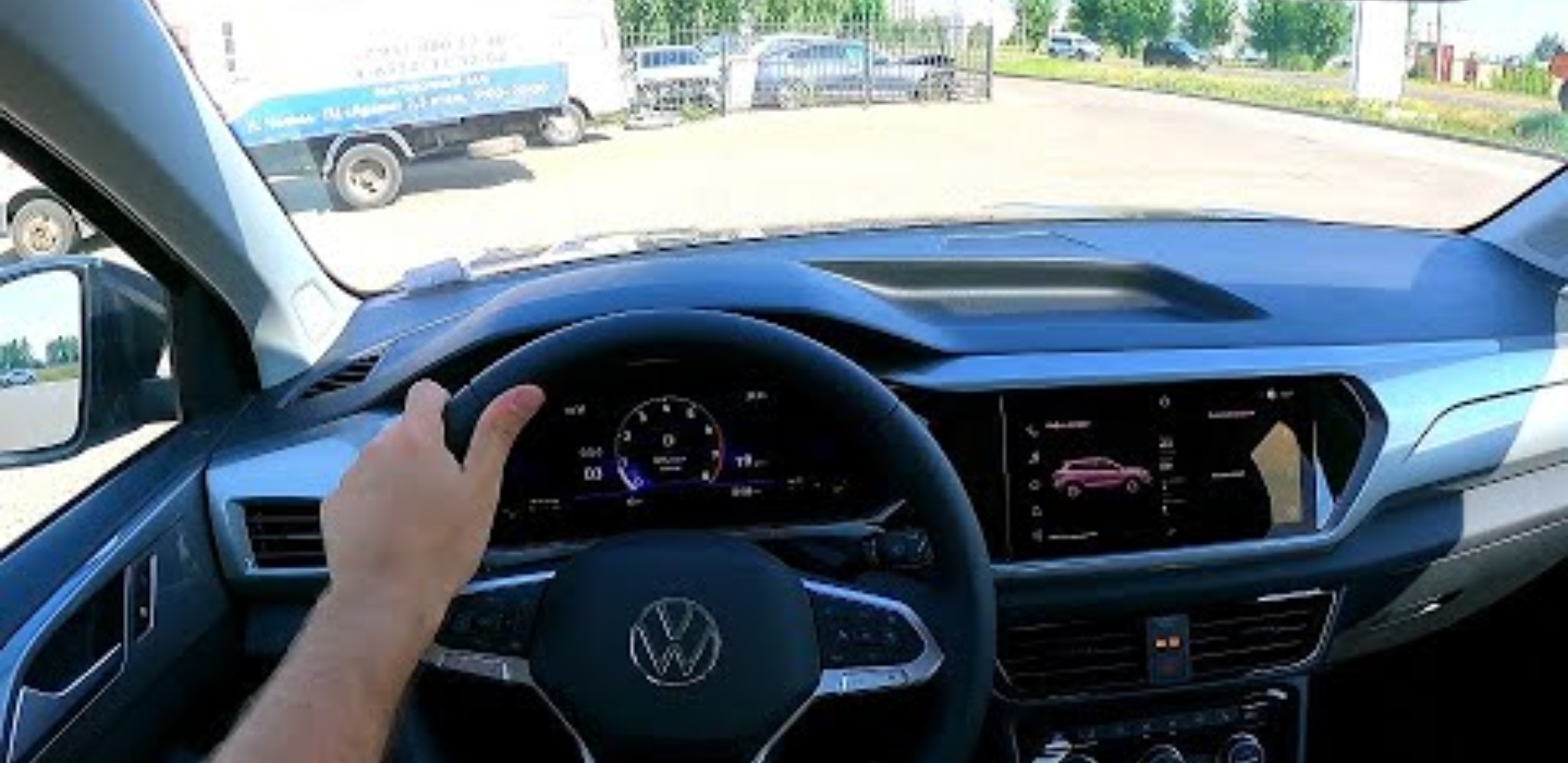 Анонс видео-теста 2021 Volkswagen Taos POV test drive