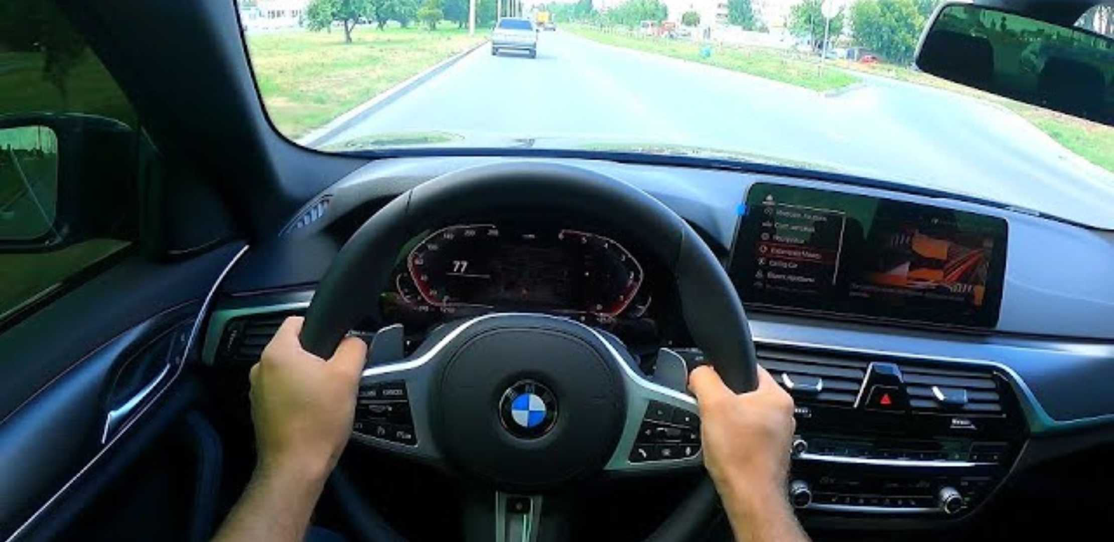 Анонс видео-теста 2021 BMW 520d POV test drive