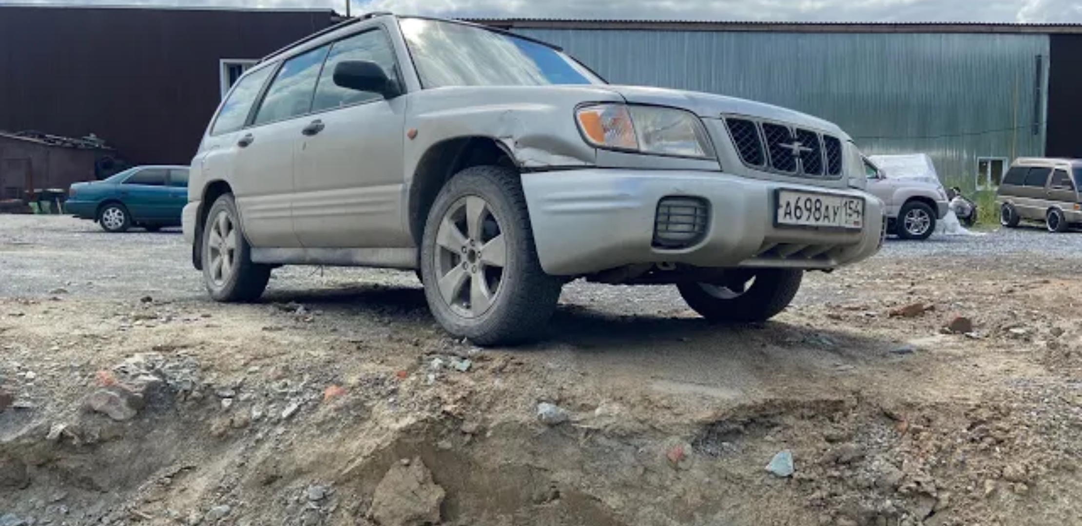 Анонс видео-теста 3 года без движения на улице Subaru Forester 