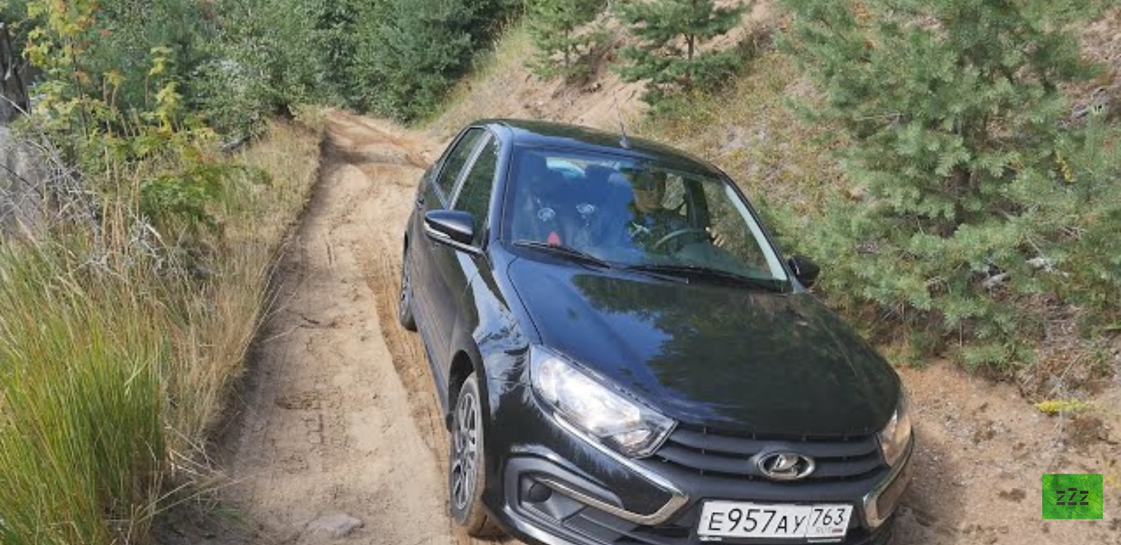 Анонс видео-теста Упарывем Lada Granta Drive Active ( Спорт ) По-полной. Выживет?