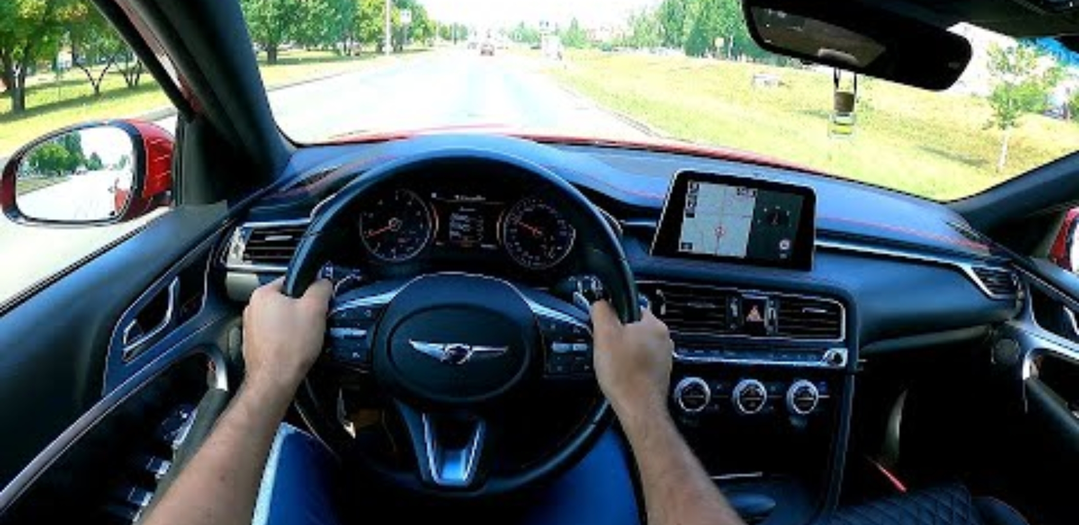 Анонс видео-теста 2019 Genesis G70 2.0L (247) POV test drive