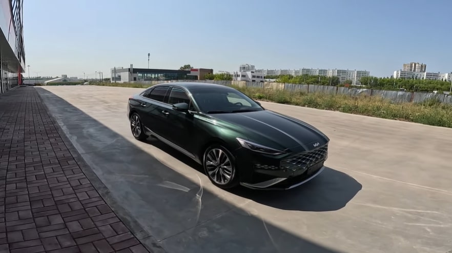 Анонс видео-теста 2021 Kia K8 тест-драйв 