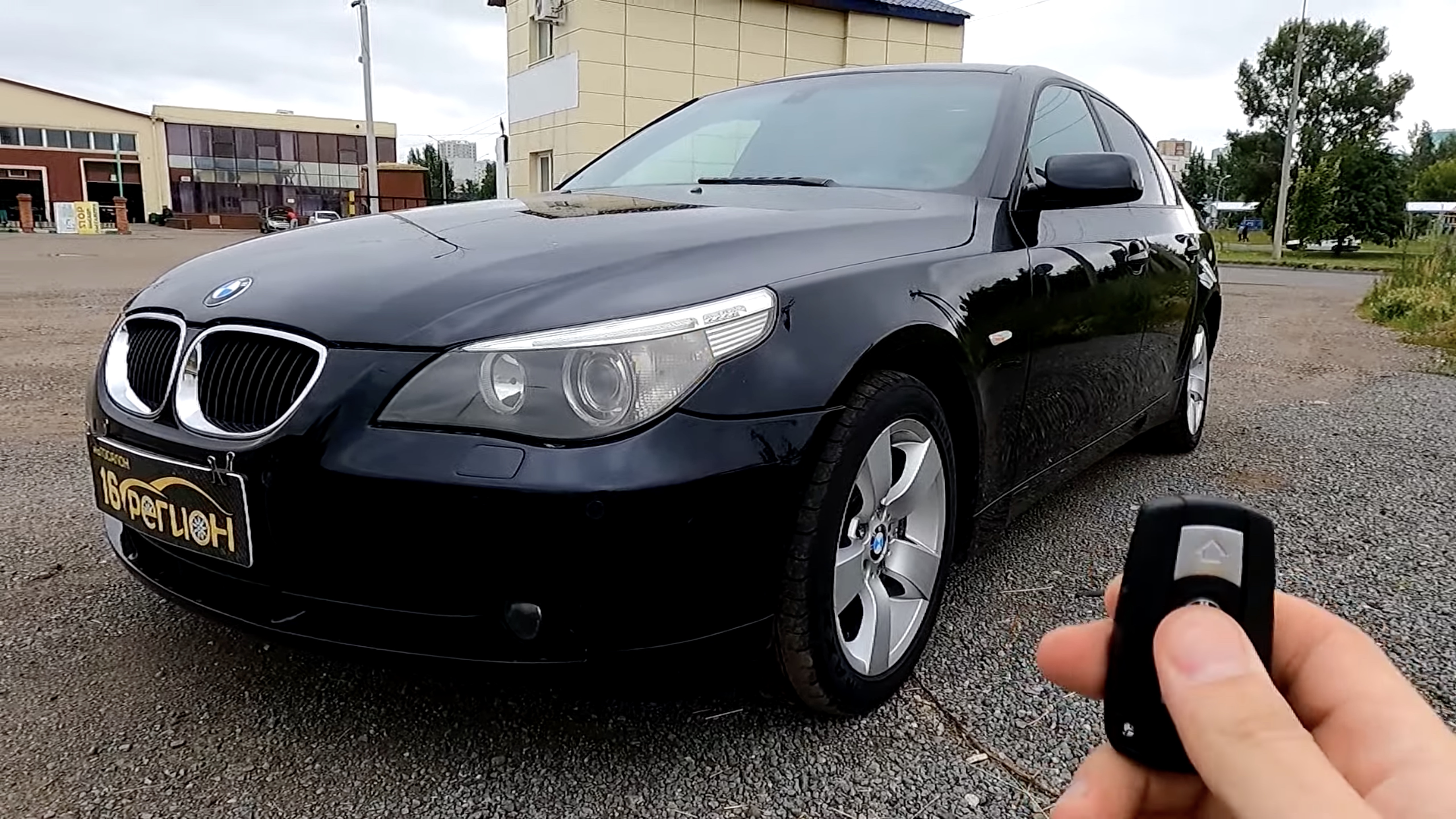 Анонс видео-теста 2006 BMW 520xi E60 3.0L (258) POV test drive