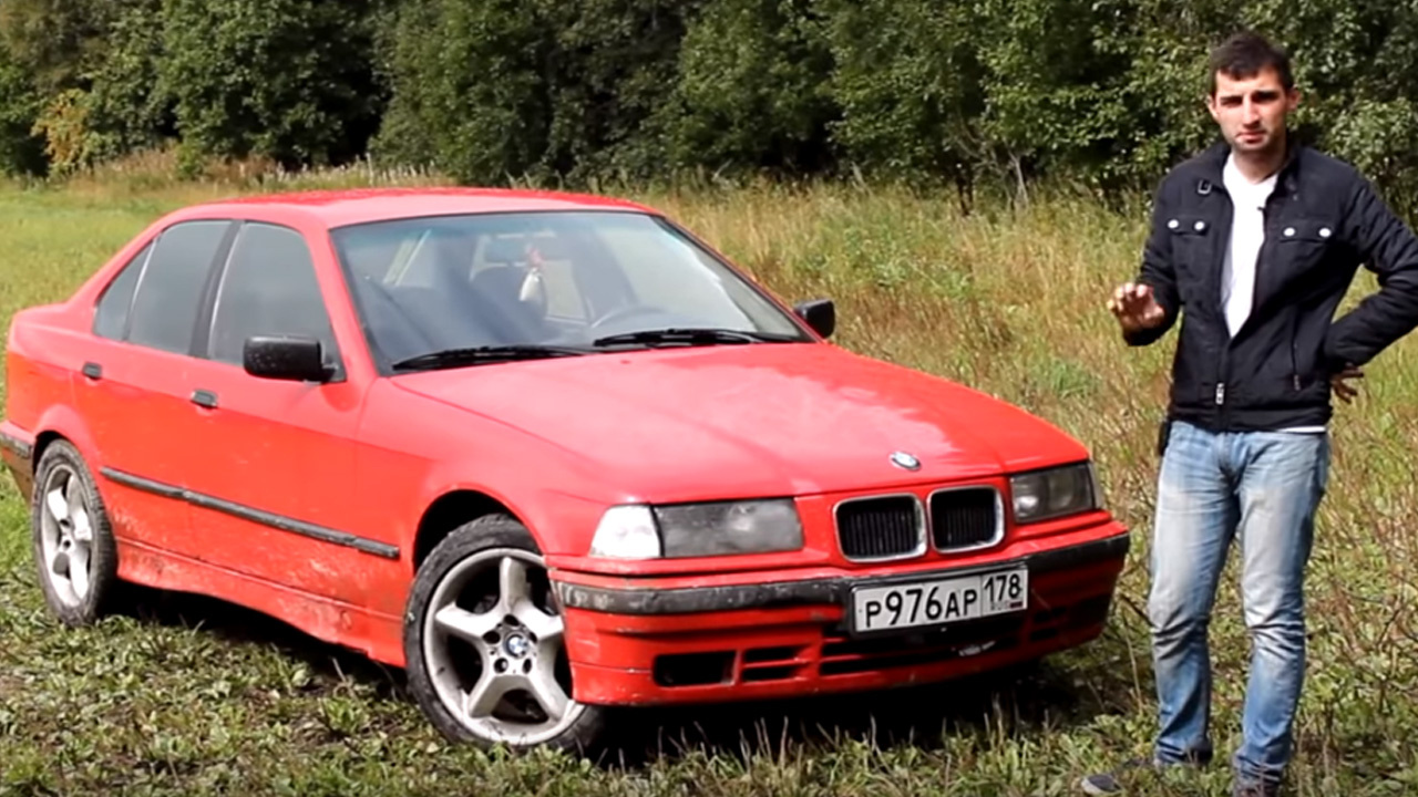 Анонс видео-теста Обзор BMW e36 318i тест драйв легенды 90х