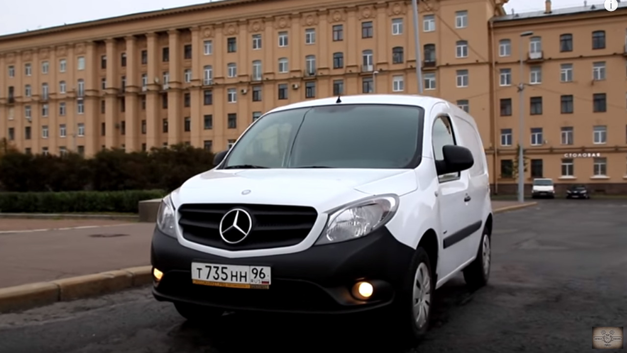 Анонс видео-теста Mercedes-Benz Citan Машина о которой никто никогда не слышал