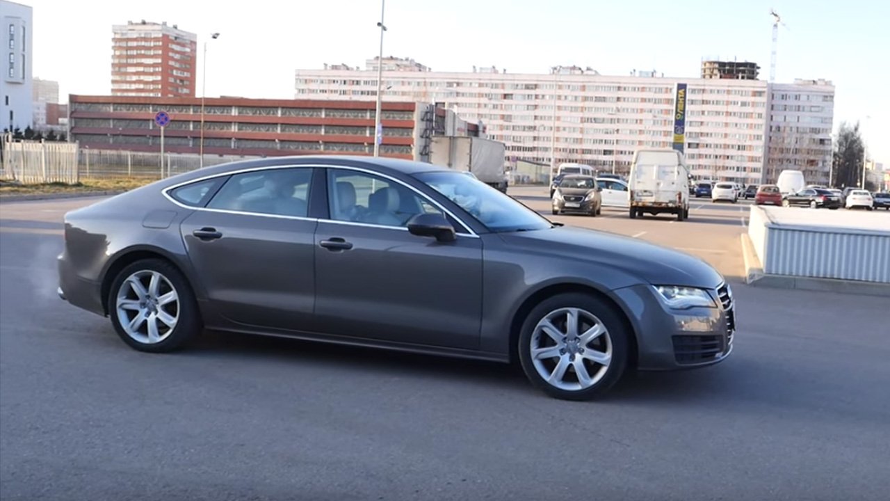 Анонс видео-теста Audi A7(ауди а7). 2010г. 204 силы. Красивая Зараза.