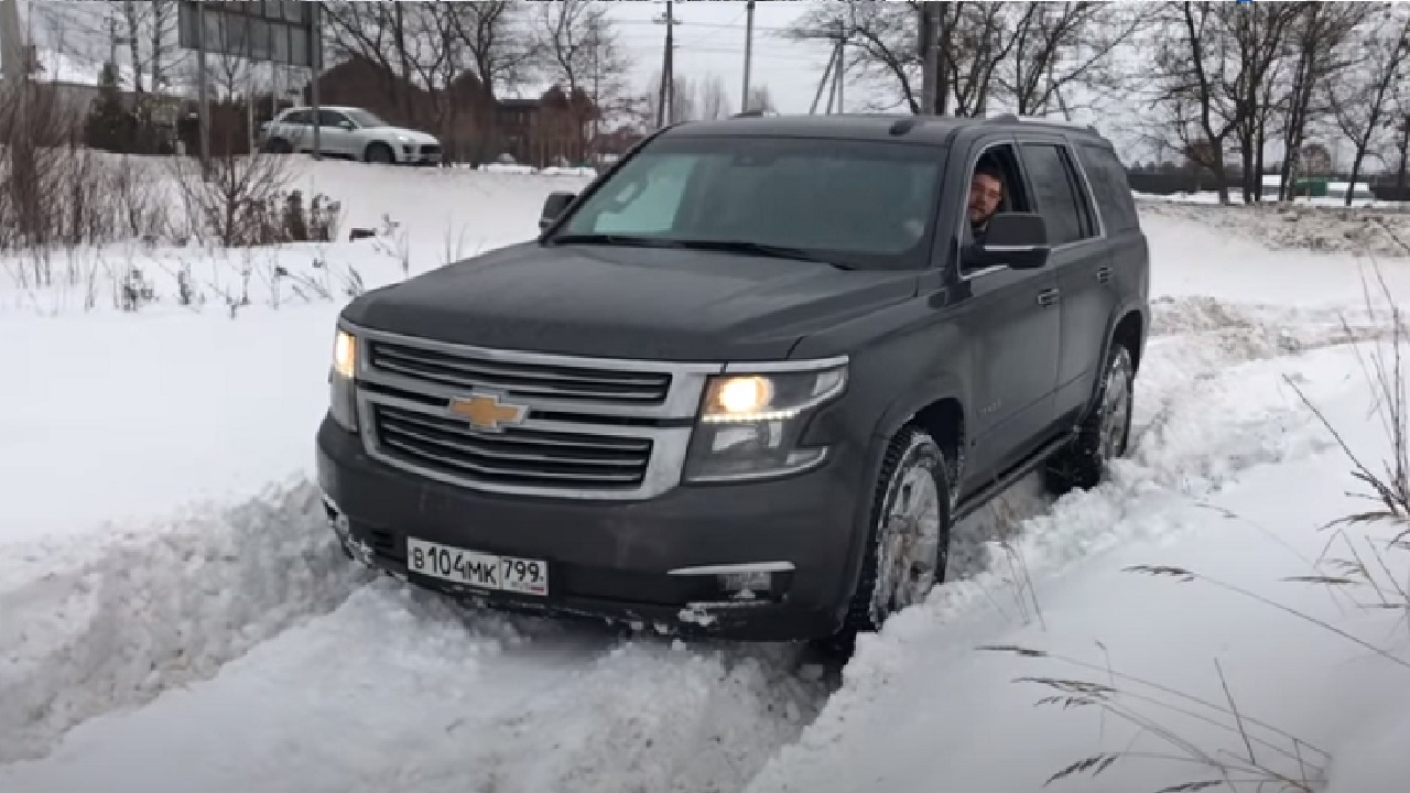 Анонс видео-теста Когда застрянет Тахо? Chevrolet против Нивы!