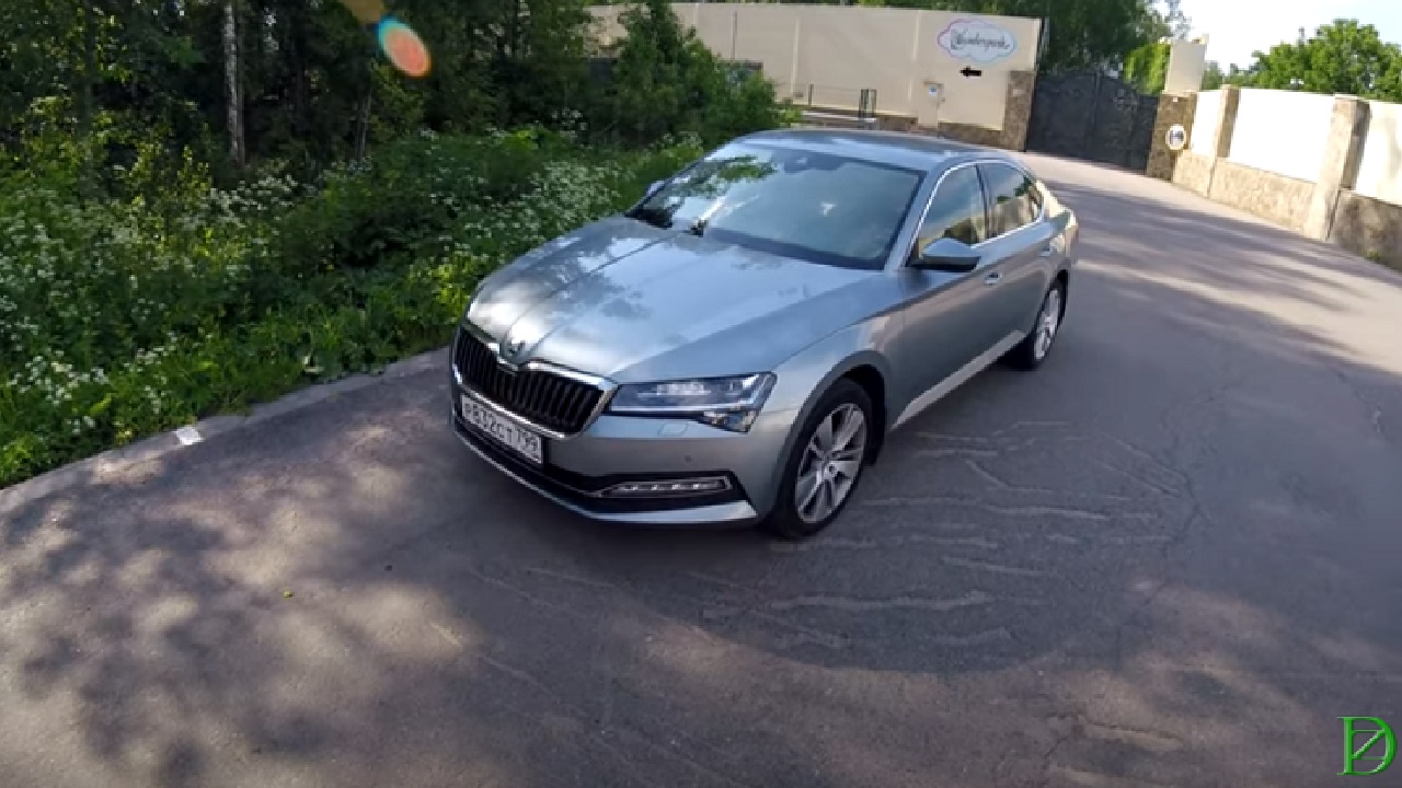 Анонс видео-теста Взял я Skoda SuperB, словно кольцами рулю и по трассе я топлю, штрафы пачками везу!