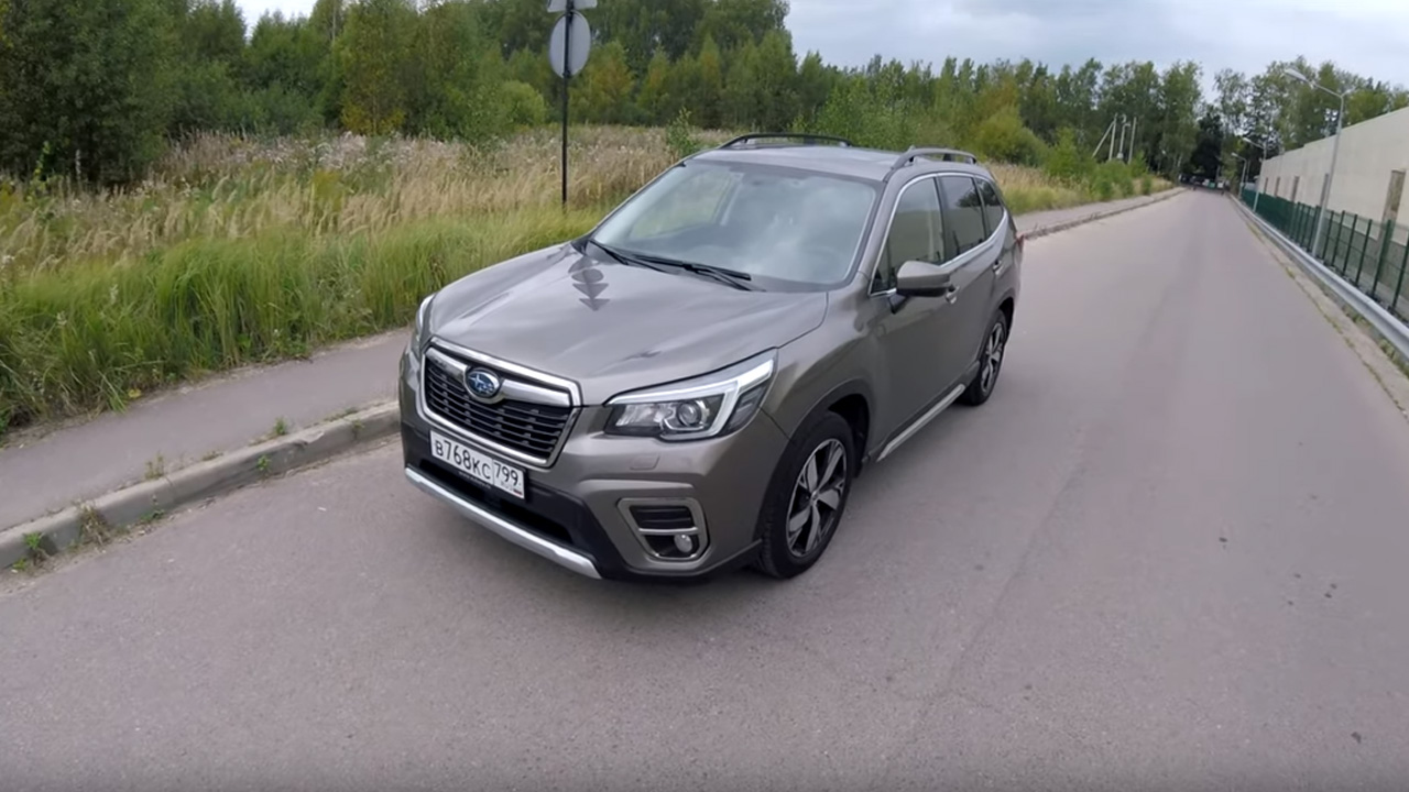 Анонс видео-теста Взял Subaru Forester - Eyesight на трассе