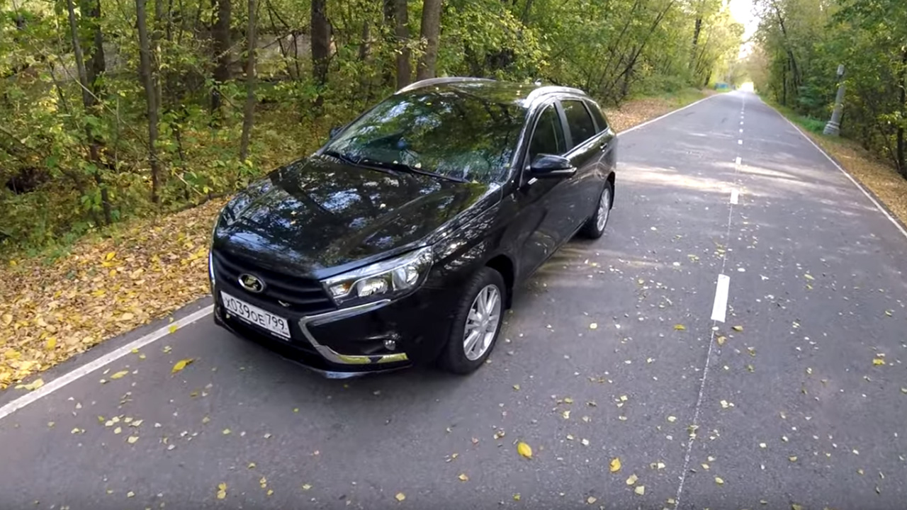 Анонс видео-теста Lada Vesta с крутой приборкой, с виду обычная!