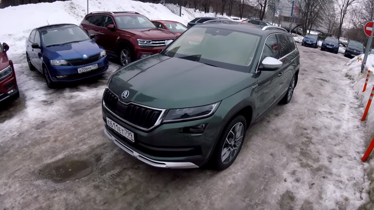 Анонс видео-теста Взял Skoda Kodiaq Scout - теперь точно полный ТОП!