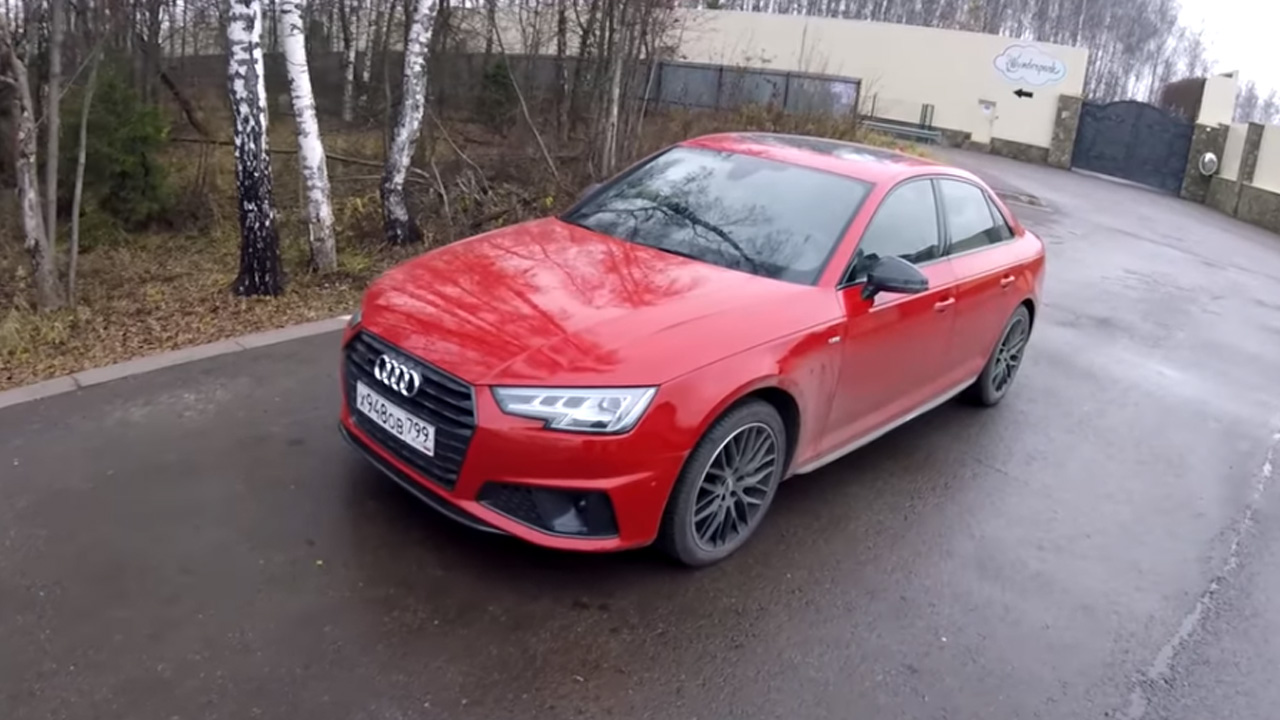 Анонс видео-теста AUDI A4 в 249 сил покоряет трассу - не без приключений