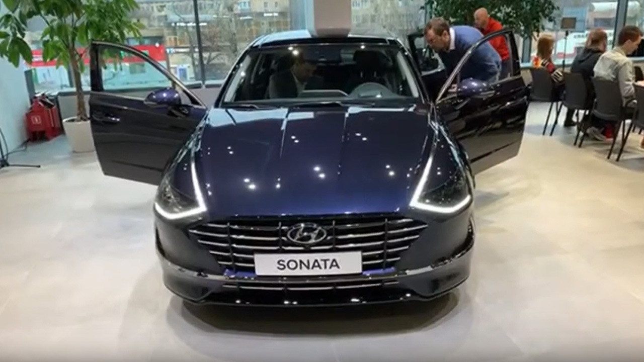 Анонс видео-теста Новая Hyundai Sonata 2020 для России - теперь онлайн со скидками!