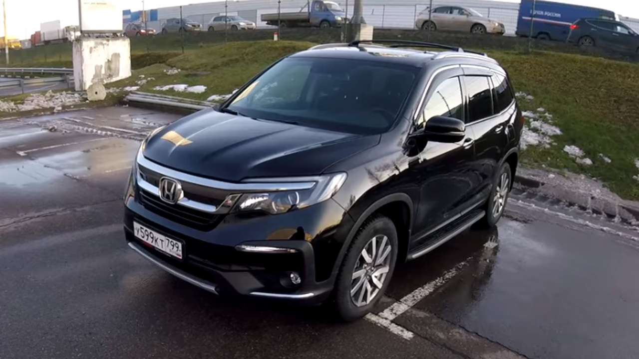 Анонс видео-теста Взял Honda Pilot - пилотирую четко