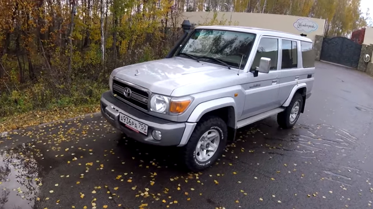 Анонс видео-теста Взял Toyota Land Cruiser 70 -кочегарим старичка!