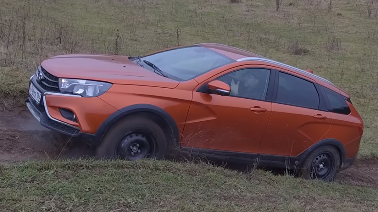 Анонс видео-теста Lada Vesta SW Cross - дым на бездорожье!